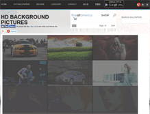 Tablet Screenshot of hdbackgroundpictures.com